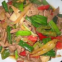 肝腰合炒的做法图解3