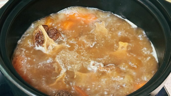 慢炖法式牛尾汤清汤（长高神器）