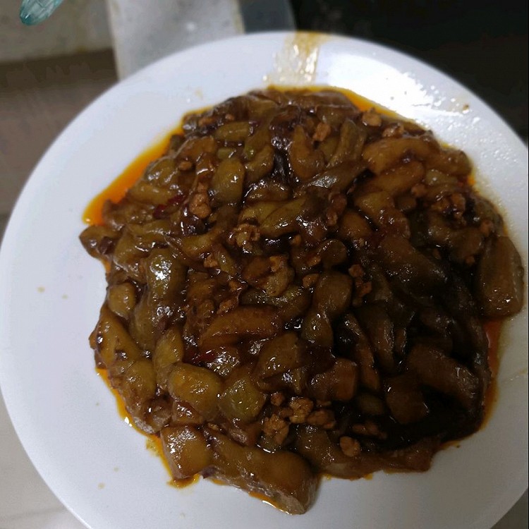 鱼香茄子(肉沫茄子)的做法