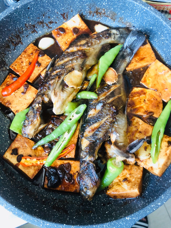 楞巴鱼炖豆腐图片