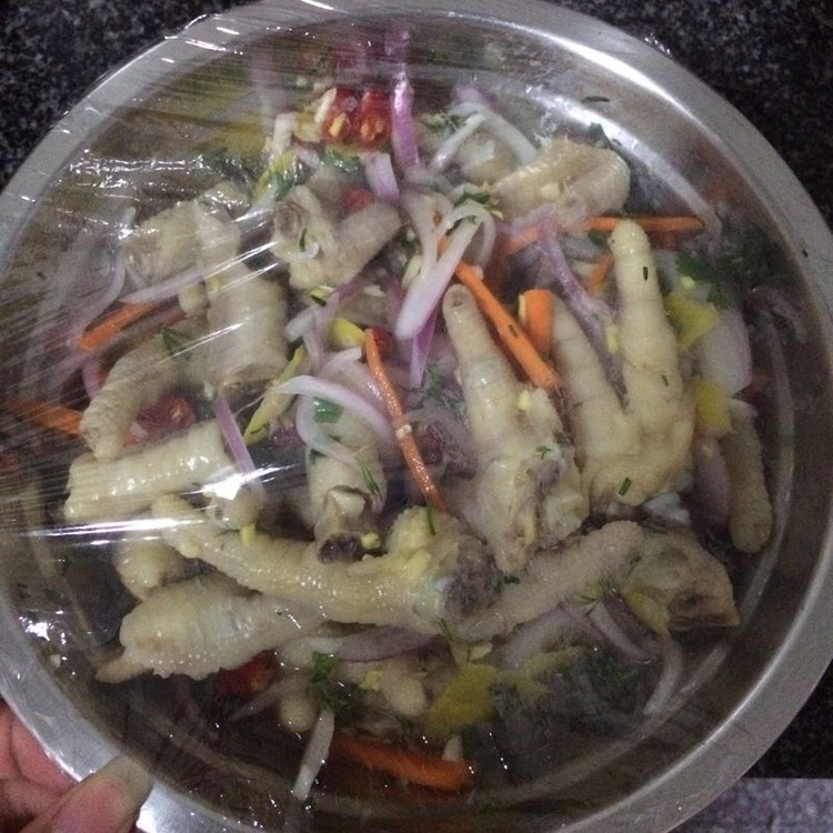柠檬凤爪的做法