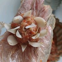 #名厨汁味，圆中秋美味#百合蒸肉丸的做法图解5