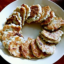 低脂鸡胸肉的N种吃法（一）莲藕鸡胸肉饼