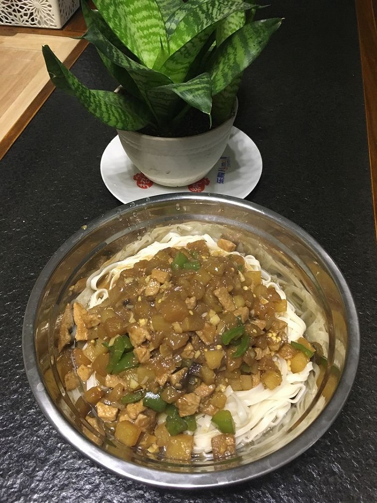 酱香茄汁面的做法
