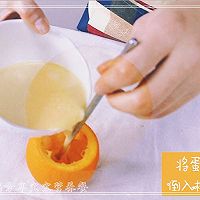 宝宝辅食—甜橙牛奶蛋羹的做法图解8