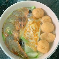 好吃到连汤汁都不剩的鱼腐丝瓜汤，巨鲜甜的做法图解2