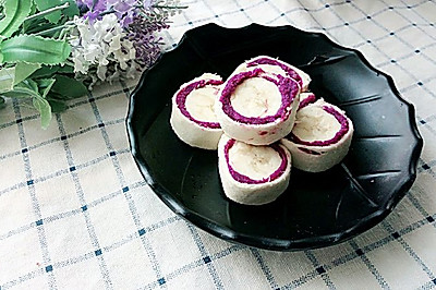 紫薯吐司卷