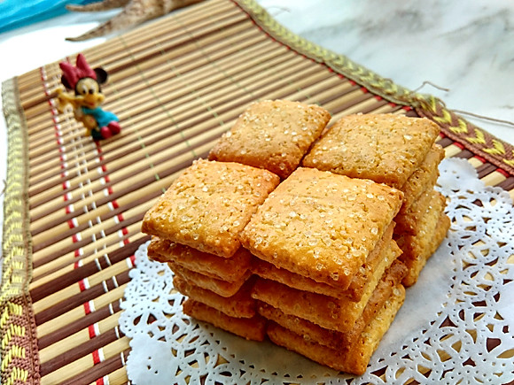 冰砂卤花生酥饼的做法