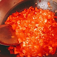 自己炒番茄酱的番茄大虾的做法图解5