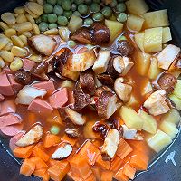 #15分钟周末菜#香菇土豆焖饭的做法图解6