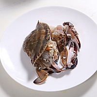 鸡汤白菜煲海蟹——捷赛私房菜的做法图解1