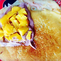 「芒果季」巧克力芒果Crepe（可丽饼）的做法图解6
