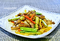 酱爆五花肉丝的做法