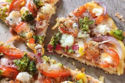 小红锅#十分钟低碳小披萨