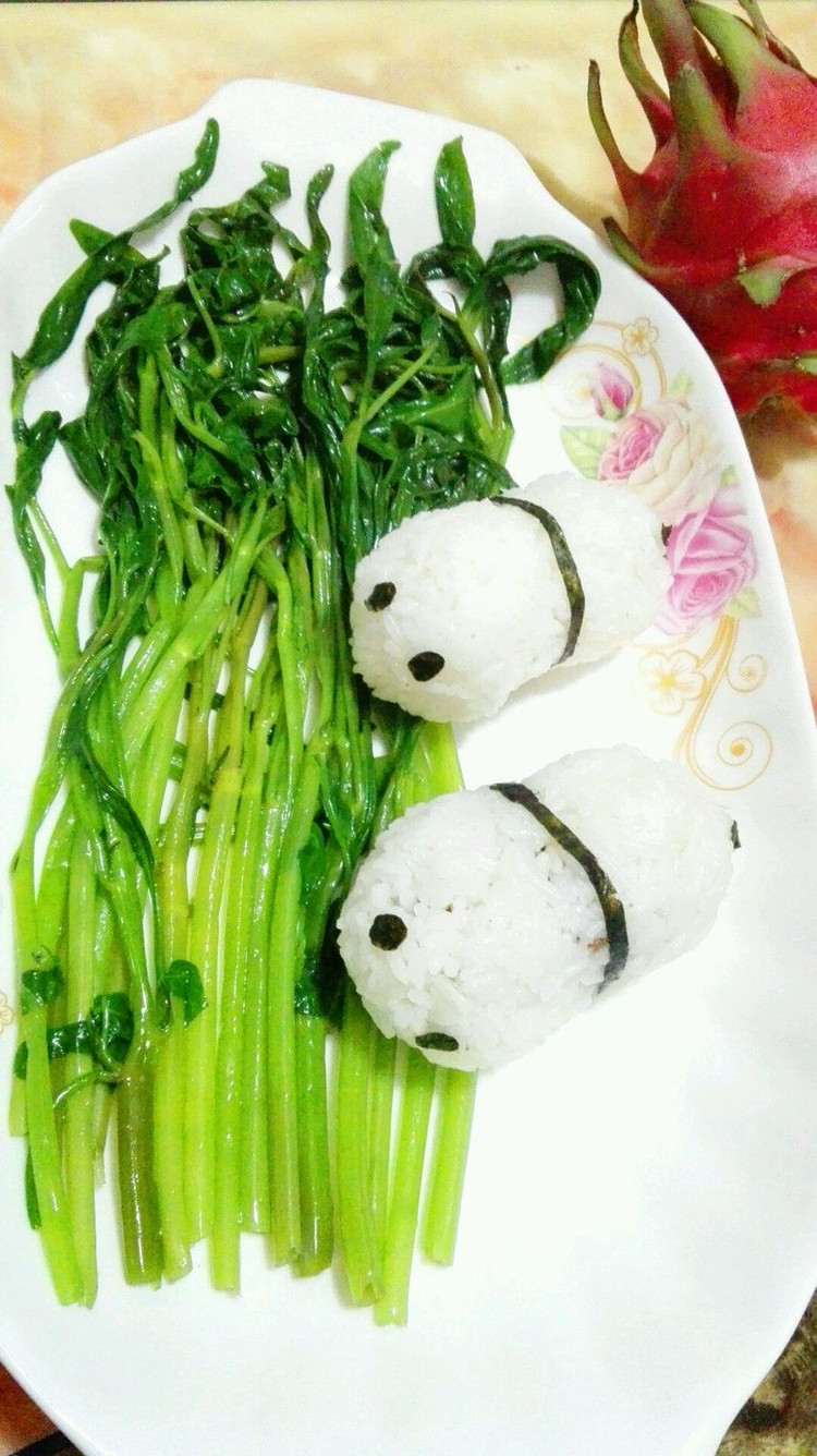 熊猫恋翠竹的做法