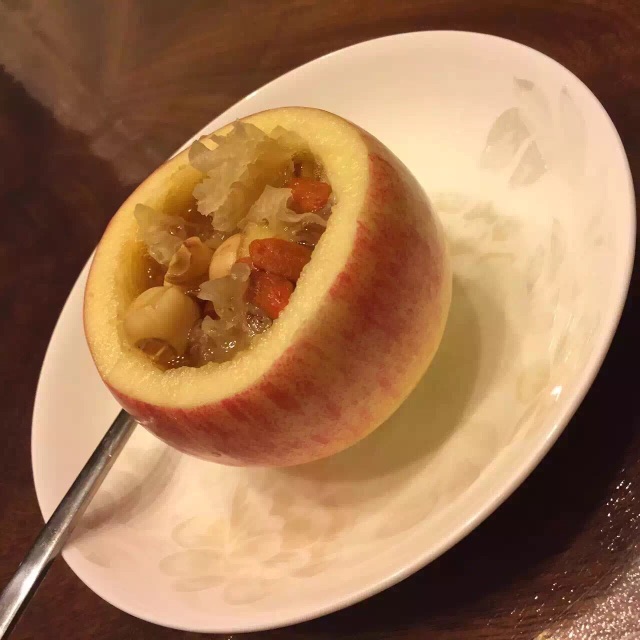 苹果银耳盅