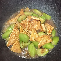 营养美味的丝瓜烩豆腐的做法图解6