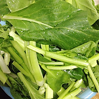 蒜容炒菜心的做法图解2