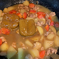 鸡腿肉咖喱饭的做法图解8