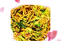 小食光的路边摊-上海重油炒面的做法