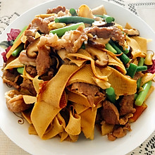 肉炒香菇