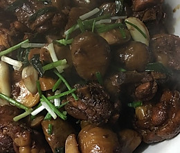 板栗烧鸡腿的做法