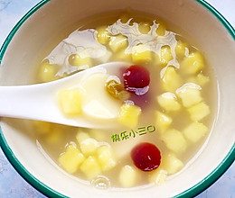 苹果豆腐甜汤的做法