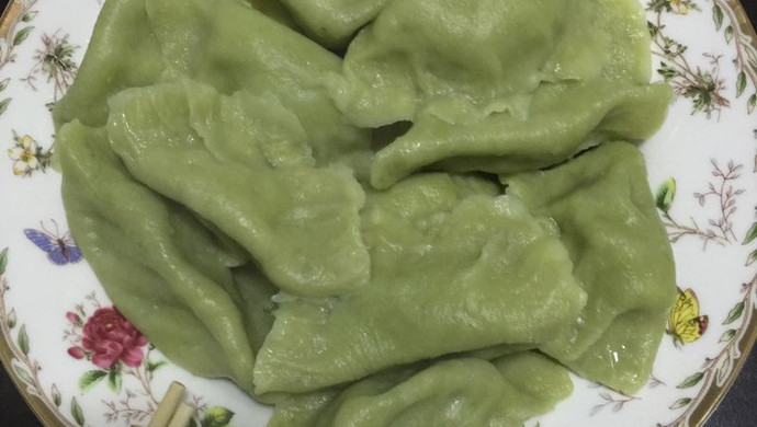 绿色水饺
