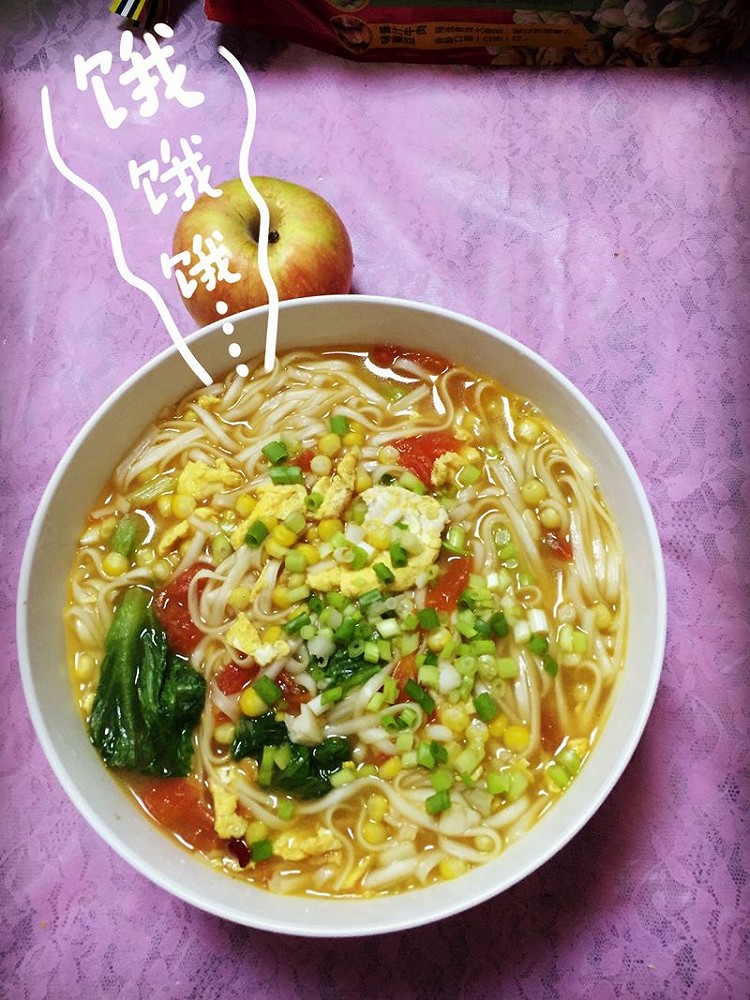 鸡蛋面的做法