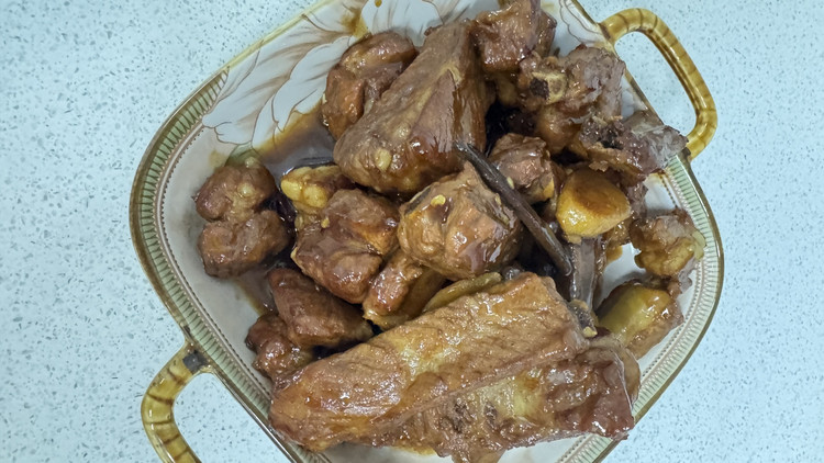 暴香红烧排骨的做法