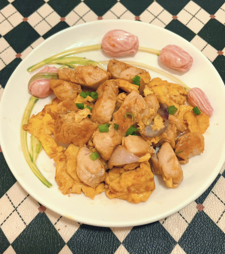 滑蛋鸡胸肉的做法