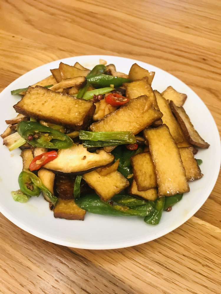 香煎豆干的做法