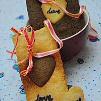 心形饼干---送给情人节的礼物的做法图解16