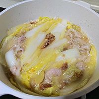 虾干猪肉炖白菜（一个人的晚餐）的做法图解4