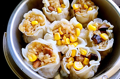 猪肉香菇玉米烧麦