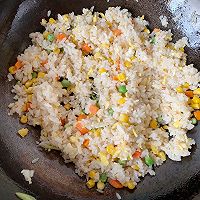 #万物生长 营养尝鲜#花朵时蔬炒米饭的做法图解6