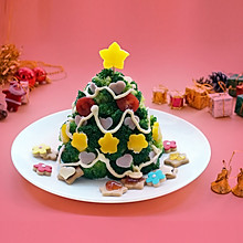 丘比果酱&沙拉酱-圣诞树沙拉