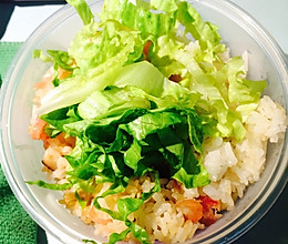 香菇臘腸飯的做法
