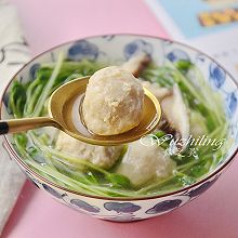 #精品菜谱挑战赛#豌豆苗菌菇丸子汤