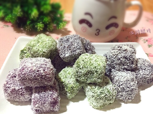 澳洲莱明顿蛋糕的做法