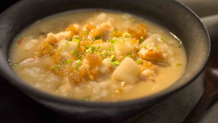 海鲜汤泡饭，海鲜的一种精致吃法的做法