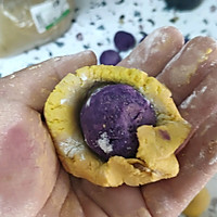 紫薯南瓜饼（烤箱版）的做法图解5