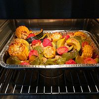 蒸烤箱做个时蔬烤鸡胸肉吧，低脂美味‼️（20）的做法图解7