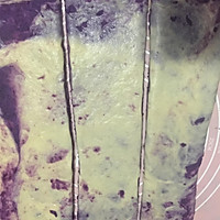 入门级不用揉出膜的手撕紫薯面包无黄油版的做法图解9