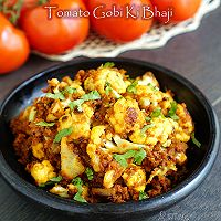 【番茄花菜】Tomato Gobi Ki Bhaji的做法图解7