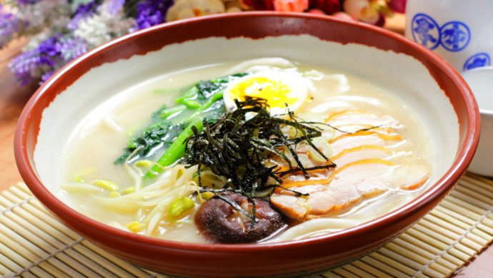 鸡汤乌冬面（4人份）