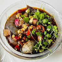 #秋日抢鲜“蟹”逅#生腌虾蛤蜊捞汁的做法图解7