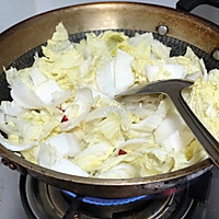 白菜豆腐粉丝煲的做法图解3
