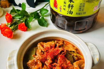 火锅味的水煮肉片