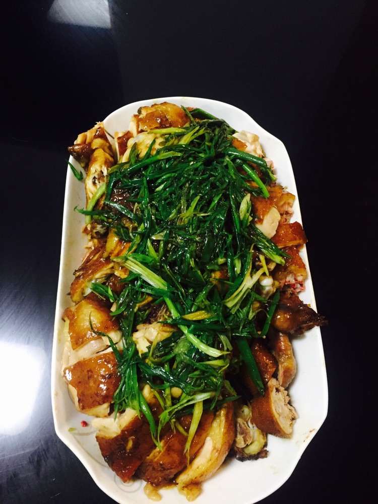香葱酱油鸡的做法图解2